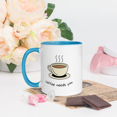 The Caffeinator: A Geek’s Best Companion Coffee Mug | Mug with Color Inside